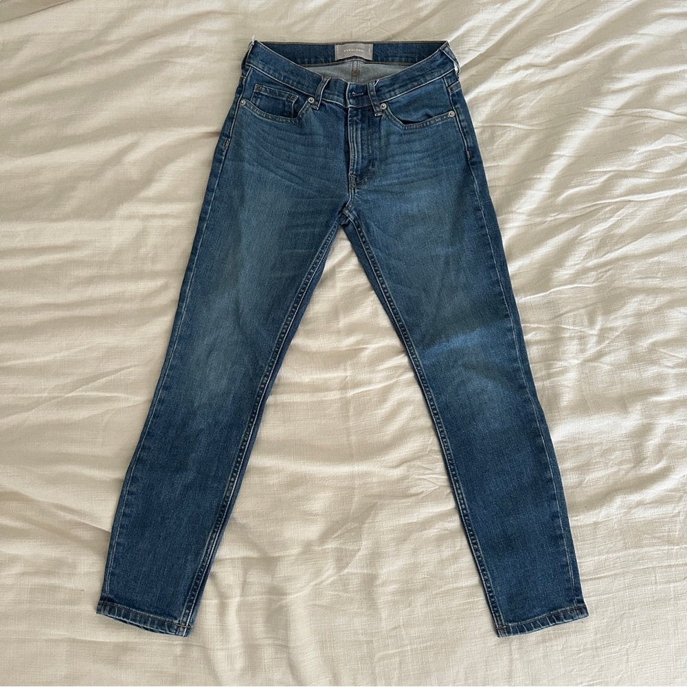 everlane mid-rise skinny jeans